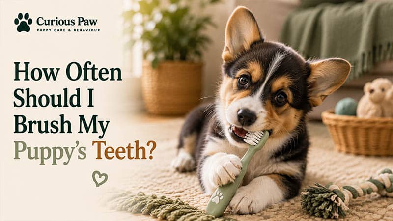 How Often Should I Brush My Puppy’s Teeth?