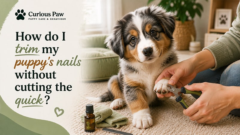 How Do I Trim My Puppy’s Nails Without Cutting the Quick?