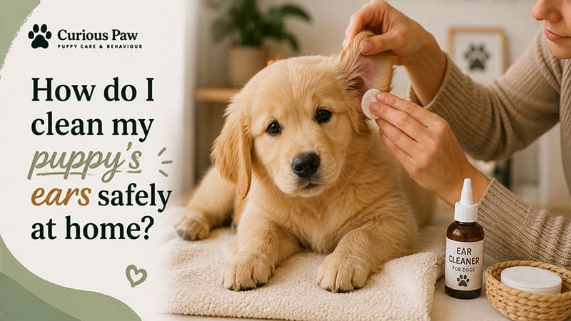 How Do I Clean My Puppy’s Ears Safely at Home?