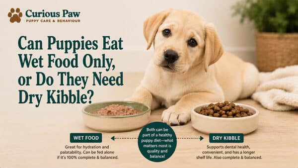 Can Puppies Eat Wet Food Only, or Do They Need Dry Kibble?