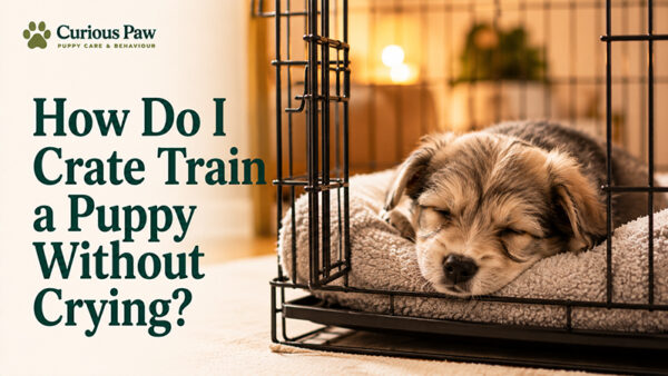 How Do I Crate Train a Puppy Without Crying?