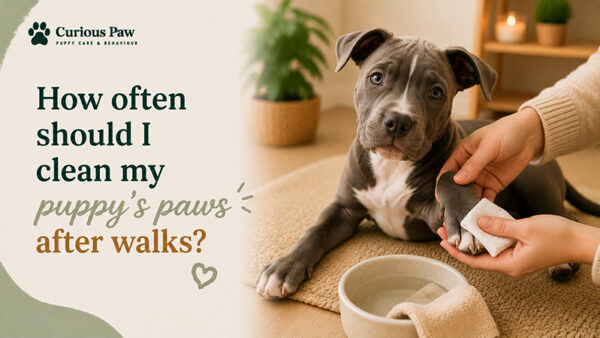 How Often Should I Clean My Puppy’s Paws After Walks?