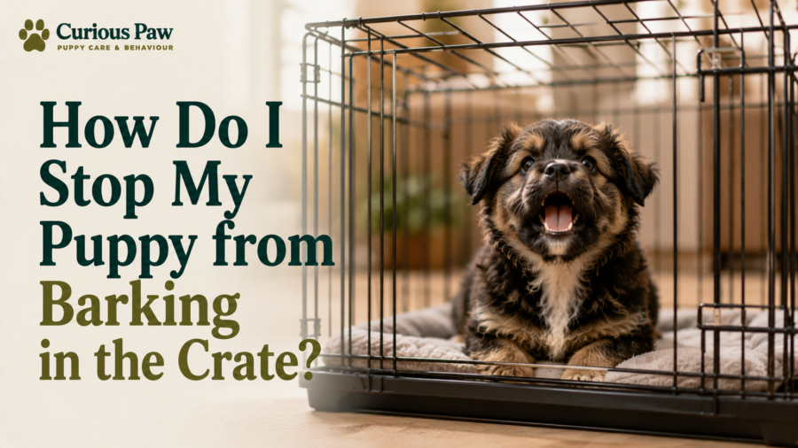 How Do I Stop My Puppy From Barking in the Crate?