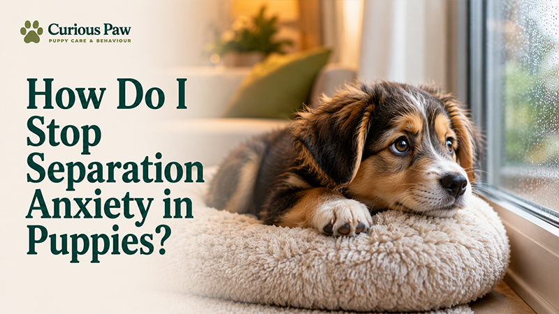 How Do I Stop Separation Anxiety in Puppies?