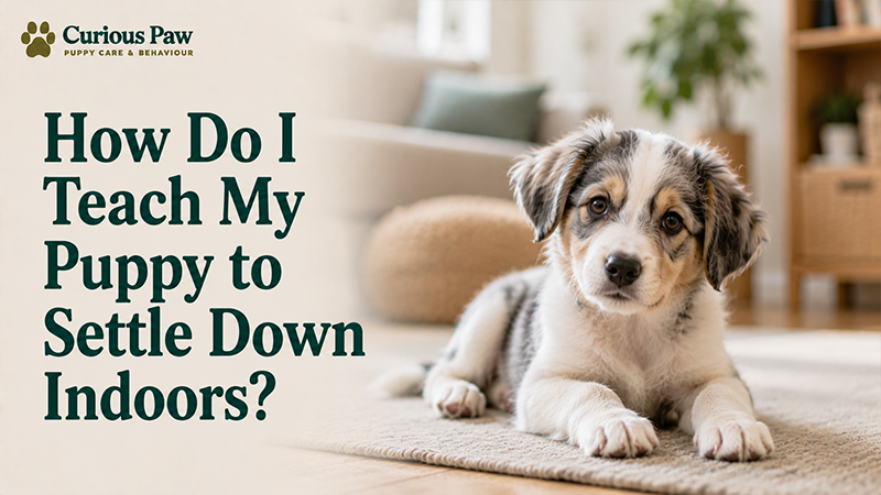 How Do I Teach My Puppy to Settle Down Indoors?