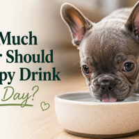 How Much Water Should a Puppy Drink Every Day?