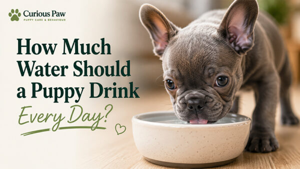 How Much Water Should a Puppy Drink Every Day?