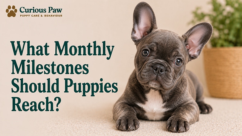 What Monthly Milestones Should Puppies Reach?