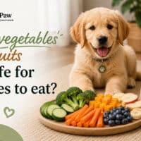 What Vegetables and Fruits Are Safe for Puppies to Eat?