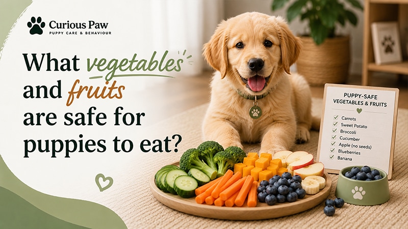 What Vegetables and Fruits Are Safe for Puppies to Eat?