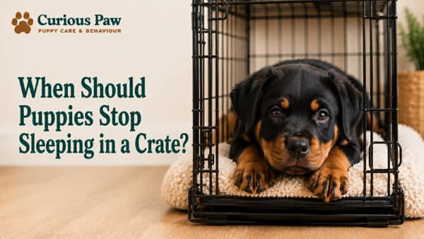 When Should Puppies Stop Sleeping in a Crate?