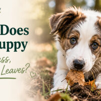 Why Does My Puppy Eat Grass, Dirt, or Leaves?