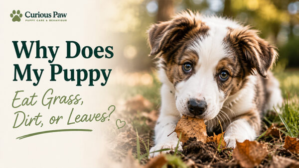 Why Does My Puppy Eat Grass, Dirt, or Leaves?