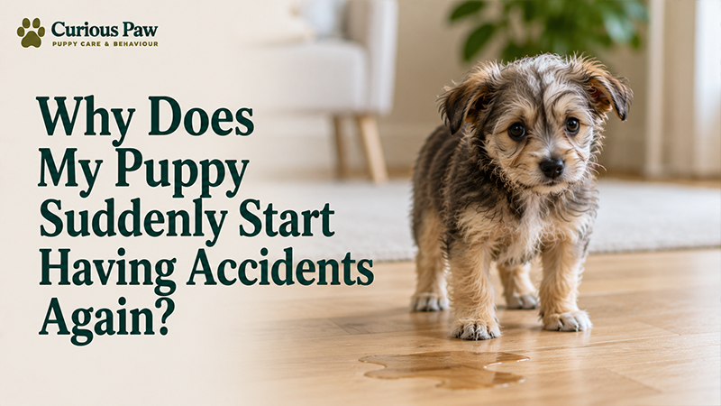Why Does My Puppy Suddenly Start Having Accidents Again?