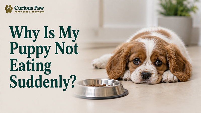 Why Is My Puppy Not Eating Suddenly?