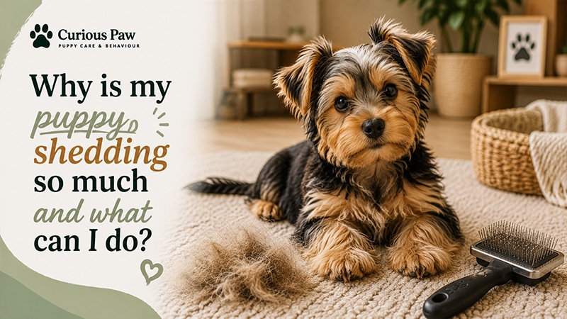 Why Is My Puppy Shedding So Much and What Can I Do?