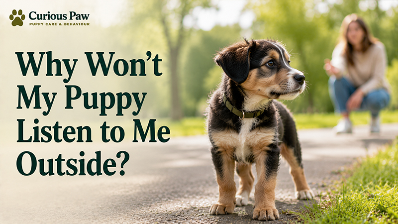 Why Won’t My Puppy Listen to Me Outside?