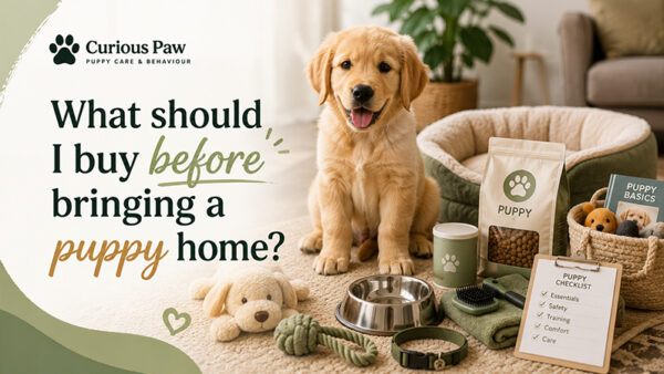 What Should I Buy Before Bringing a Puppy Home?