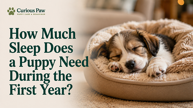 How Much Sleep Does a Puppy Need During the First Year?