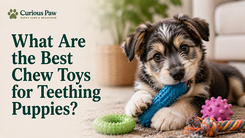 What Are the Best Chew Toys for Teething Puppies?