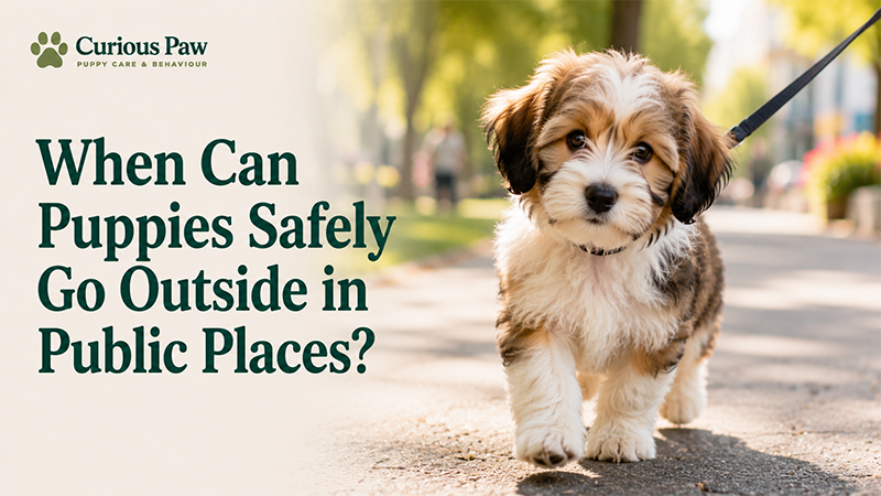 When Can Puppies Safely Go Outside in Public Places?
